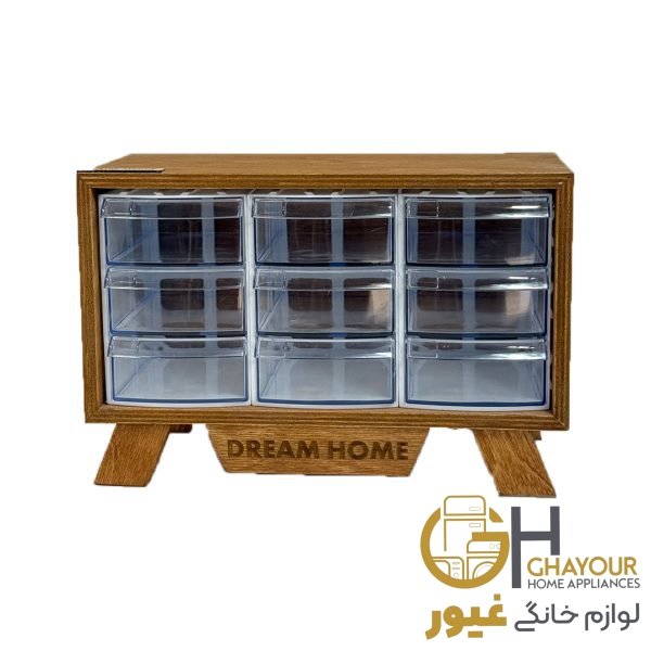 استند ادویه چوبی مدل ۹ کشو روس وود استند ادویه چوبی ۹ کشو روس وود