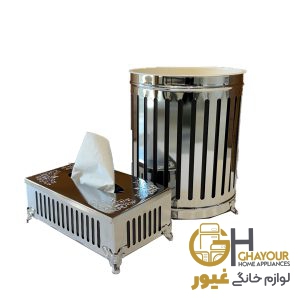سطل-و-جای-دستمال-کاغذی -مدل-پیانو