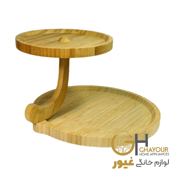 شیرینی خوری 2 طبقه بامبو