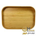 سيني چوب بامبو مدل بيضي
