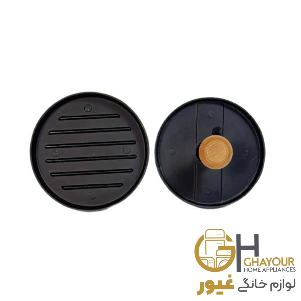 همبرگر زن دستی بزرگ