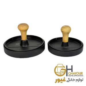 همبرگر زن دستی بزرگ