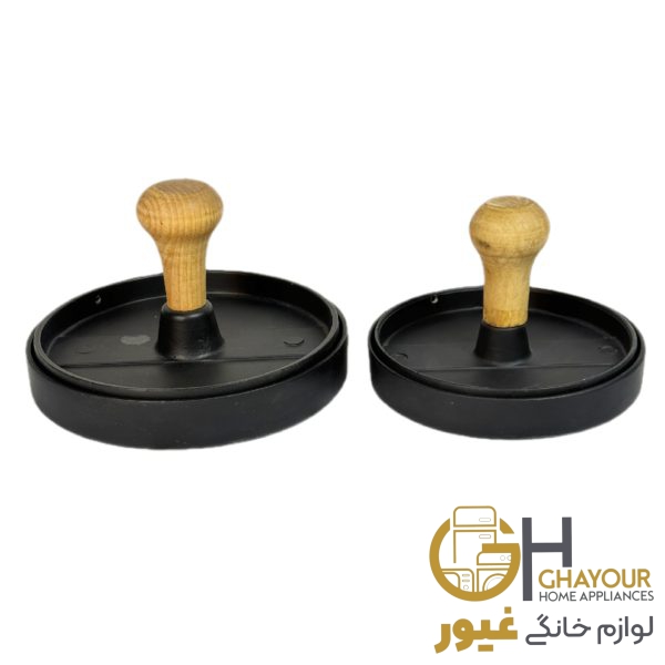 همبرگر زن دستی بزرگ