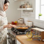 استند ادویه 12 کشو چوبی