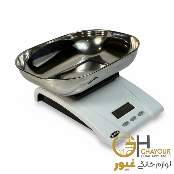 ترازوی صفحه ای کاسه دار ریور مدل 5056 ترازوی صفحه ای کاسه دار ریور مدل 5056
