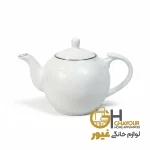 قوري چینی تقديس خط طلا سايز 4