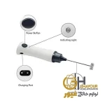 همزن شارژی قهوه تک سر سفید