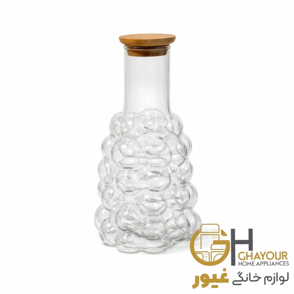 بطری برفی با درب چوبی