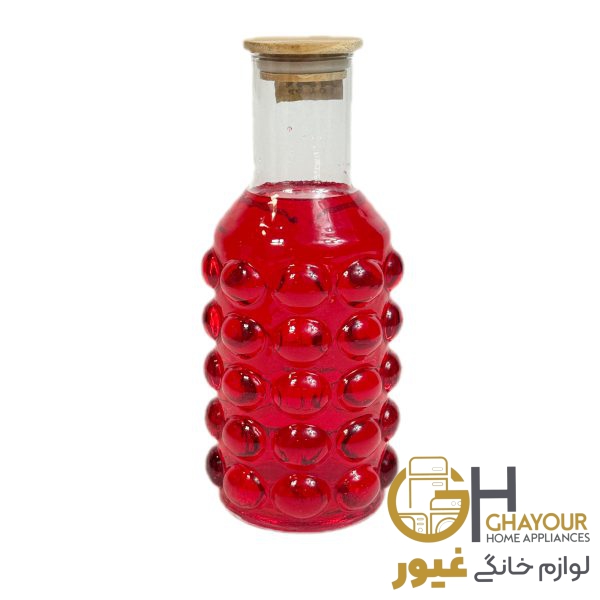 بطري حبابي درب چوب