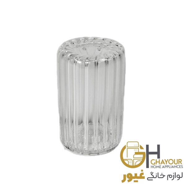 نمکدان پيرکس استوانه ای شياردار نمکدان پيرکس استوانه ای شياردار