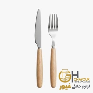 کارد و چنگال دسته بامبو