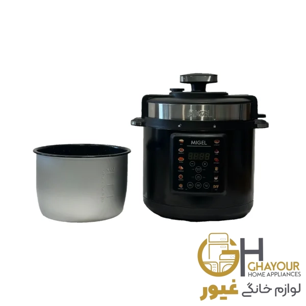 زود پز برقی میگل 600 مشکی